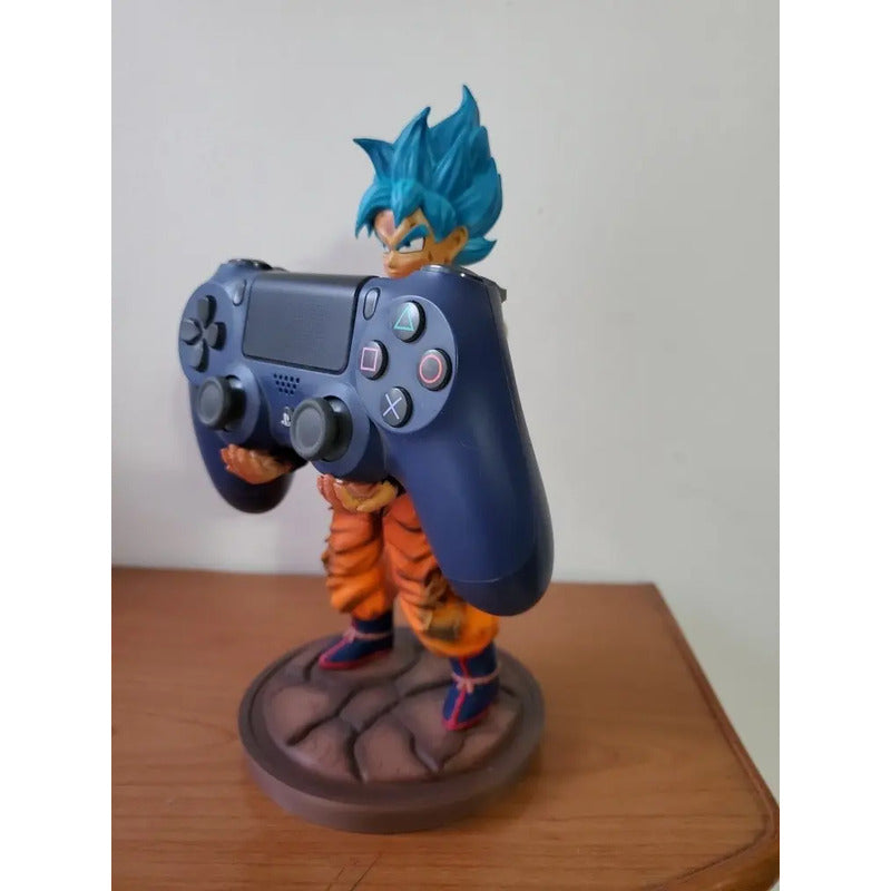 Soporte Control Play Xbox O Celular Goku Super Saiyajin Azul
