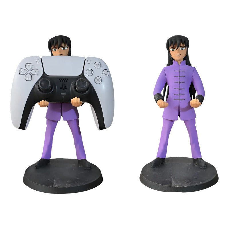 Soporte Control Play Xbox O Celular Shiryu Caballero Dragon Violeta