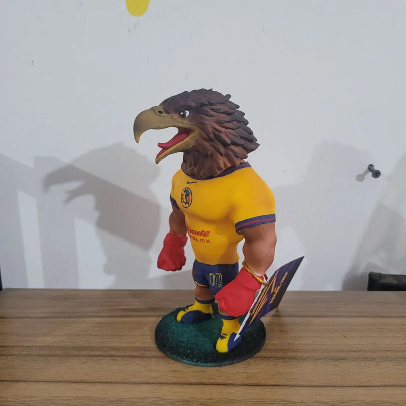 Figura Fuertecito  Aguila Mascota Del America Celeste