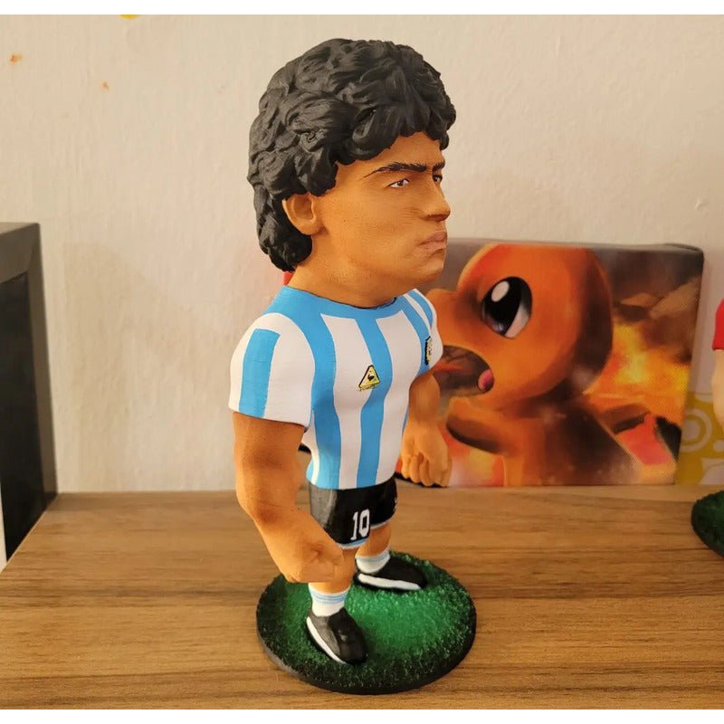 Figura De Futbolista Fuertecito Diego Armando Maradona