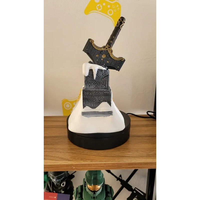 Soporte Control De Play O Xbox God Of War Martillo