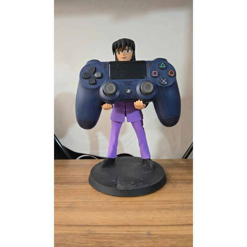 Soporte Control Play Xbox O Celular Shiryu Caballero Dragon Violeta