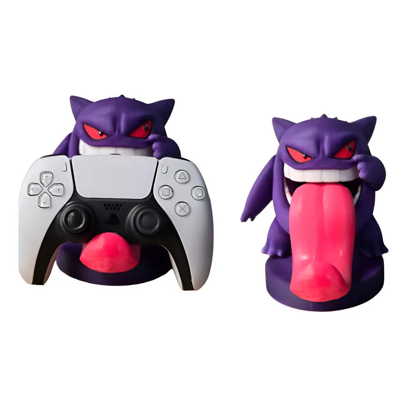 Soporte Control Play Xbox O Celular Gengar Pokemon Lila