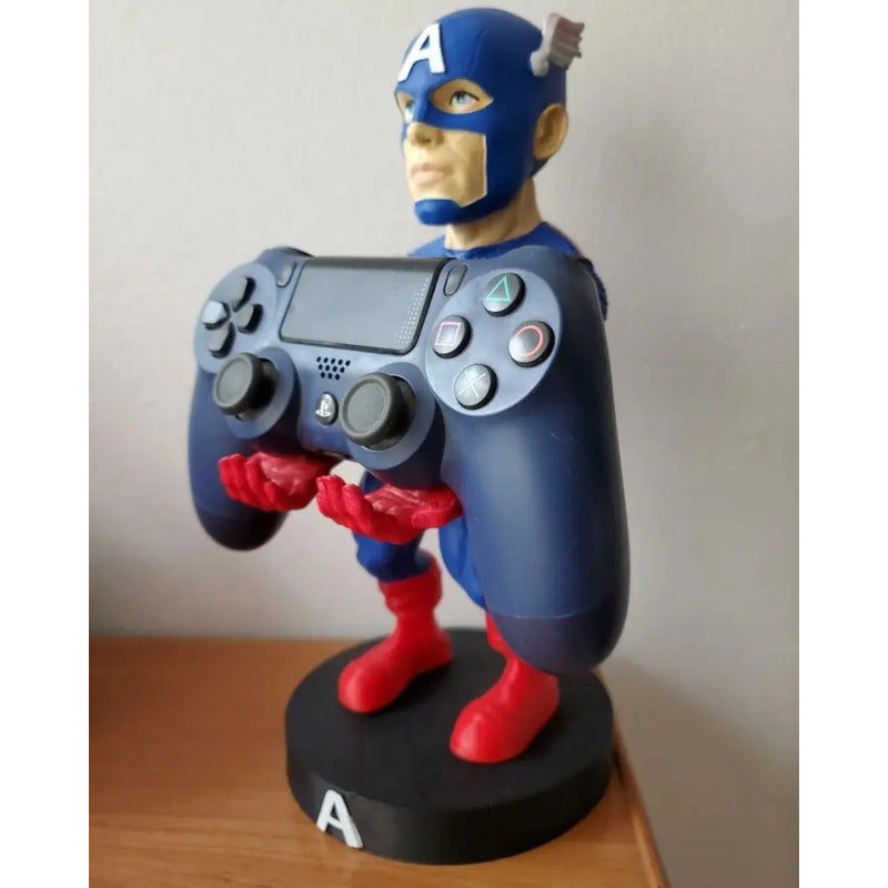 Soporte Para Control, Play Xbox O Celular Capitan America