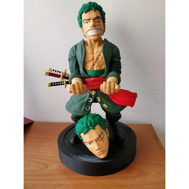 Soporte Control Play Xbox O Cel Zoro One Peace Dos Cabezas