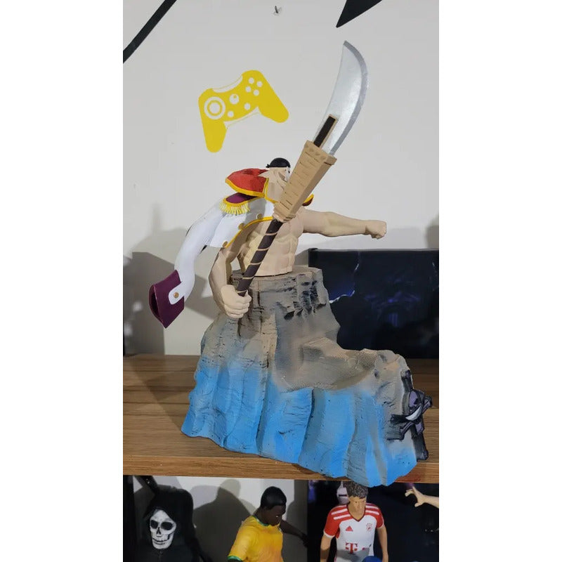 Soporte Control Play Xbox O Celular Barba Blanca One Piece