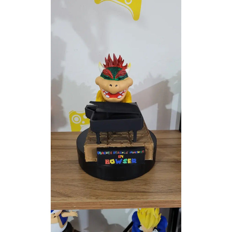 Figura De Acción Bowser Peach Cantado Mariobros