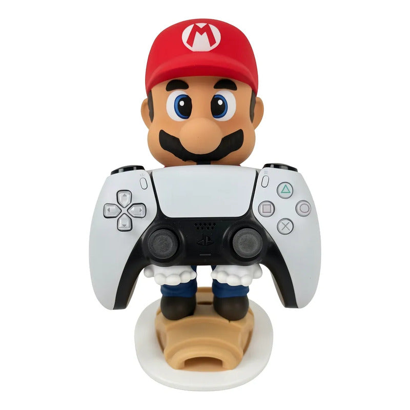 Soporte Para Control Xbox Play Nintendo O Celular Mario Bros Rojo