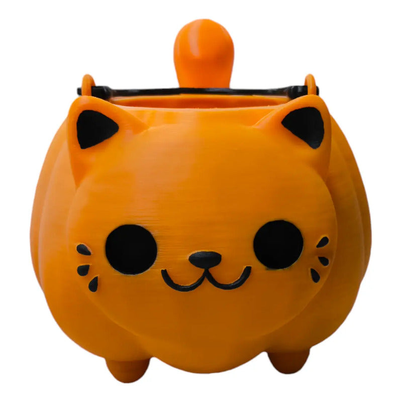 Dulcero Gato Calabaza Halloween