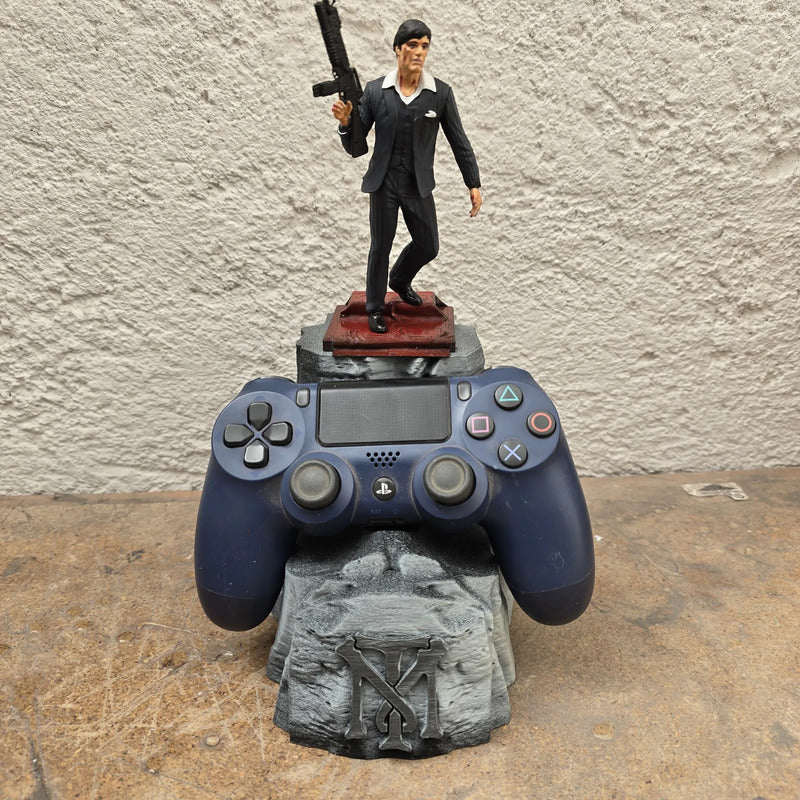 Soporte Para Control De Play O Xbox Scarface Tony Montana Negro