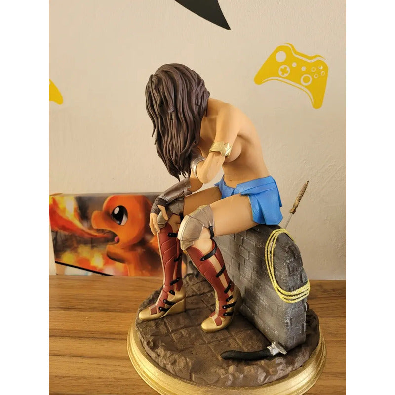 Figura Wonder Woman Mujer Maravilla Gal Gadot Sin Traje