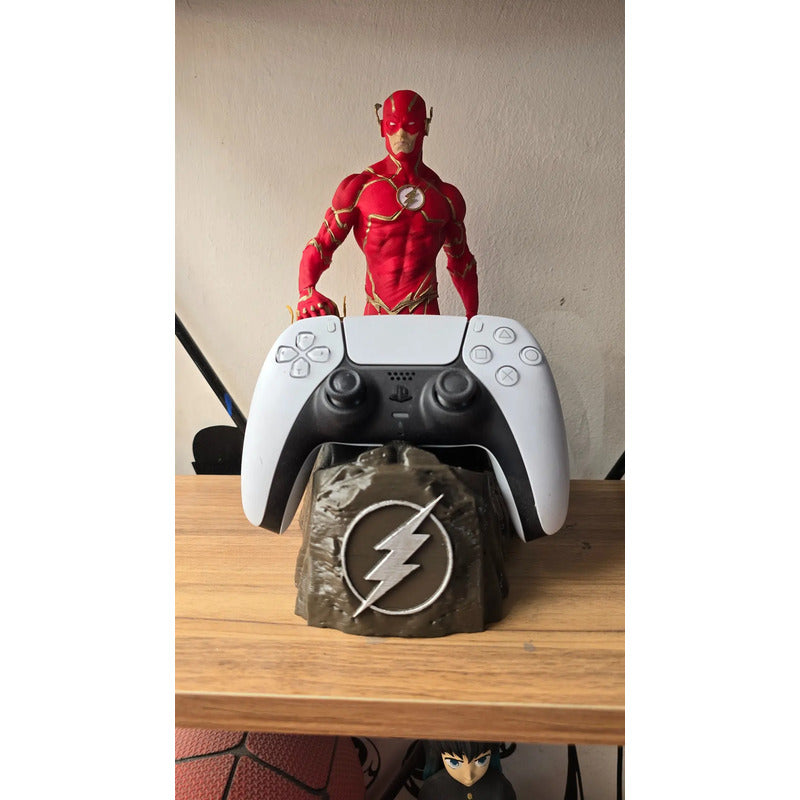 Soporte Control Play Xbox O Celular Flash Dc Rojo