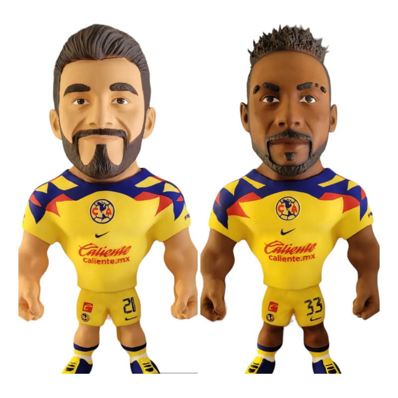 Figuras De Fútbol Fuertecito Pack De 2