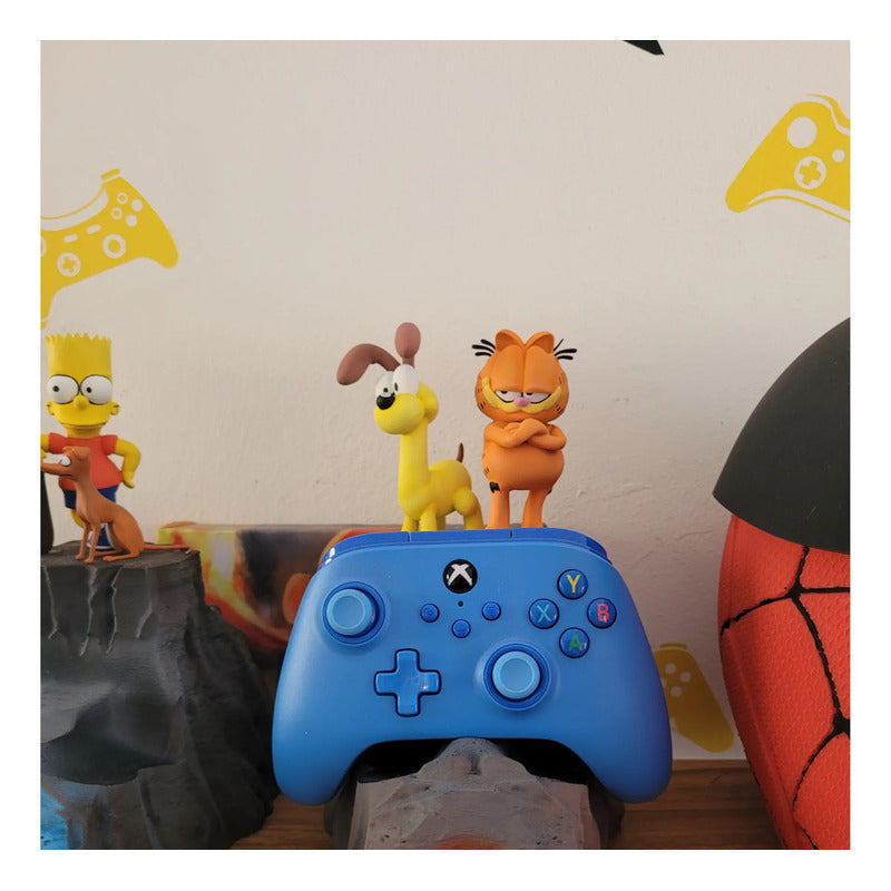 Soporte Control Play Xbox O Celular Garfield Y Oddie Naranja Claro