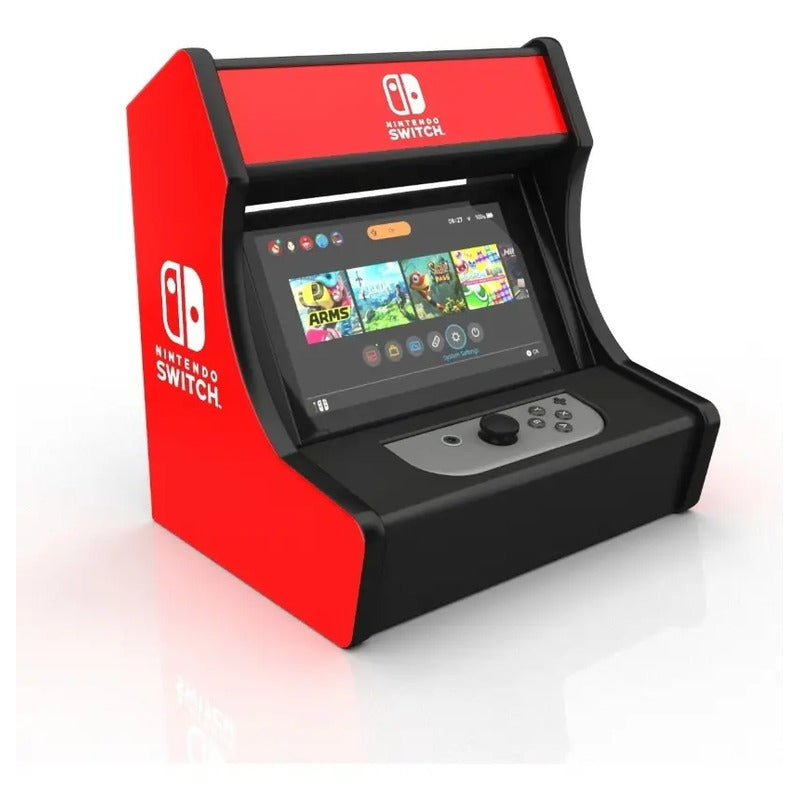 Soporte Nintendo Switch Tipo Arcade Super Smash Bros