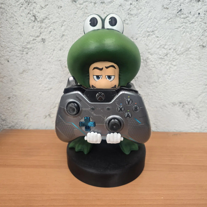 Soporte Control Play Xbox O Cel Luigi Fronteras Suite Rana Verde Lima