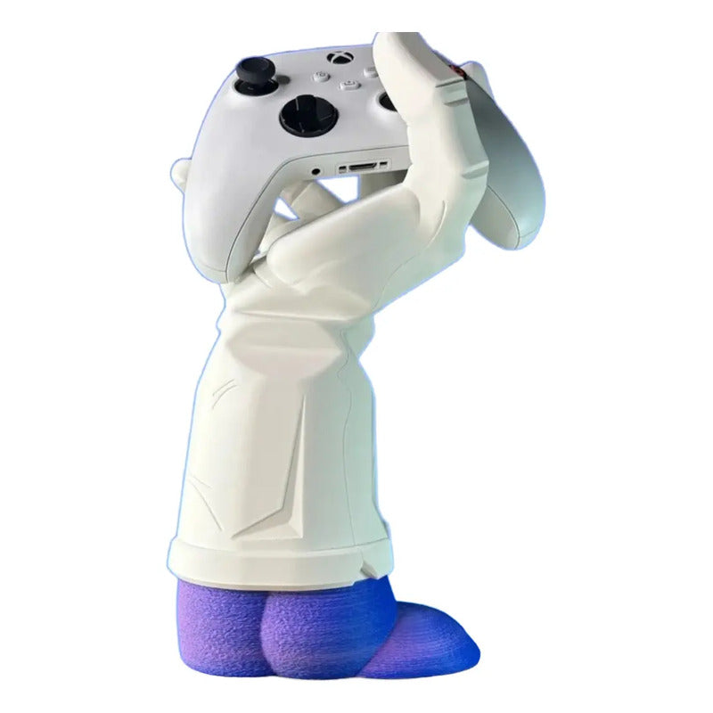 Soporte Control Para Play O Xbox Mano  Vegeta Dragon Ball Azul