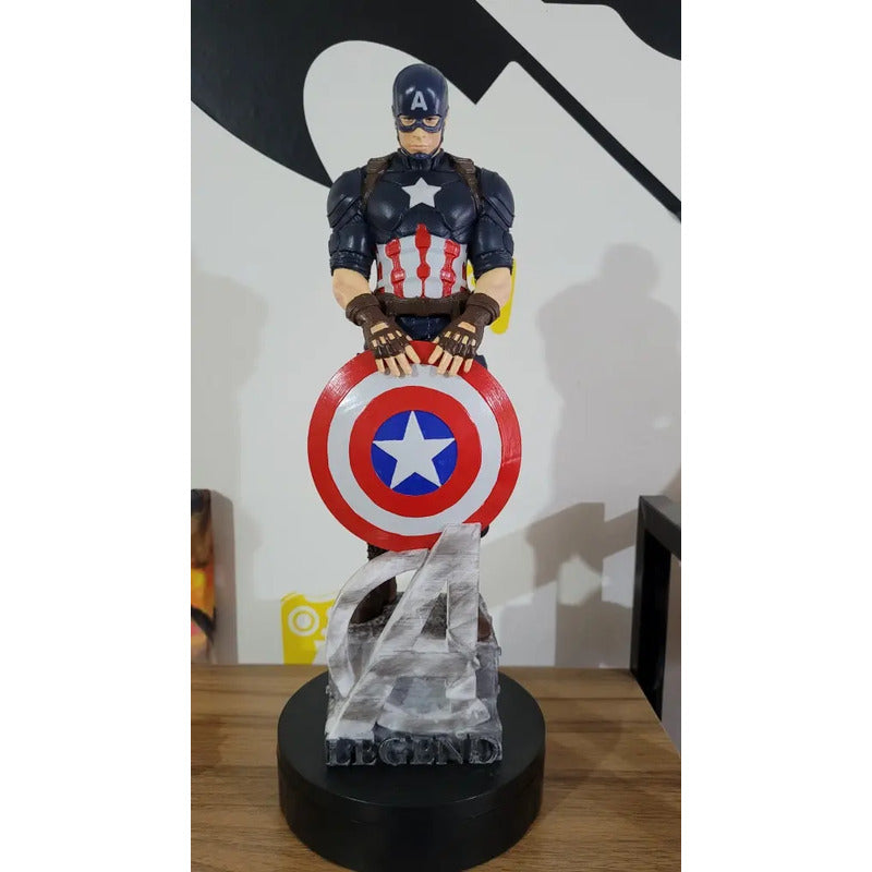 Figura De Acción Capitan America Dos Cabezas