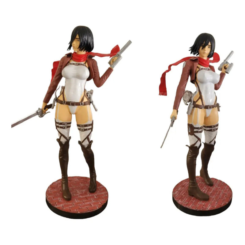 Figura De Acción Mikasa Base Ladrillo Attack Of Titans