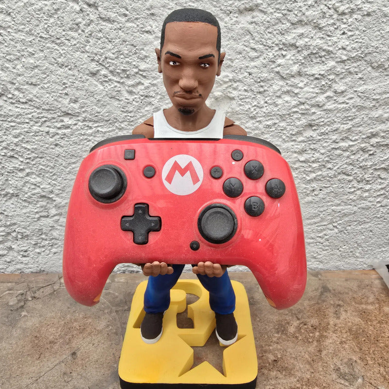 Soporte Control Play Xbox O Cel Carl Gta San Andreas Negro