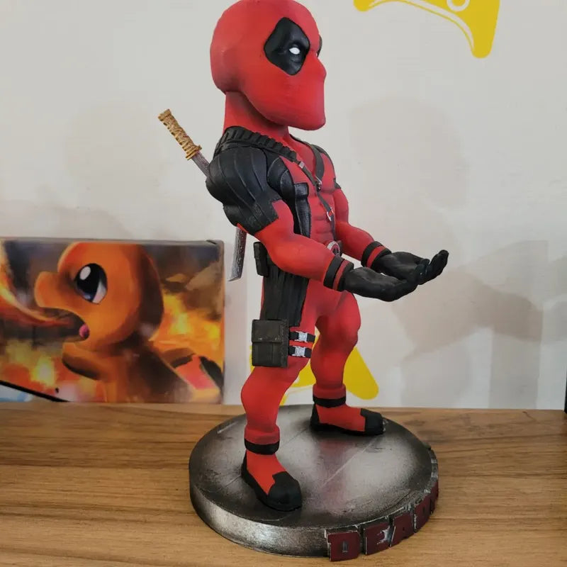 Soporte Para Control Play Xbox O Celular Deadpool V3 Rojo