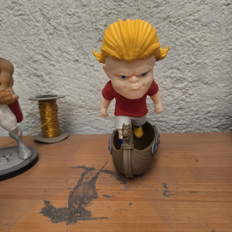 Figura De Futbolista  Erling Haaland Chibi