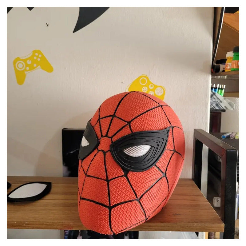 Mascara Spiderman Imantada Cosplayer  Rojo Spiderman