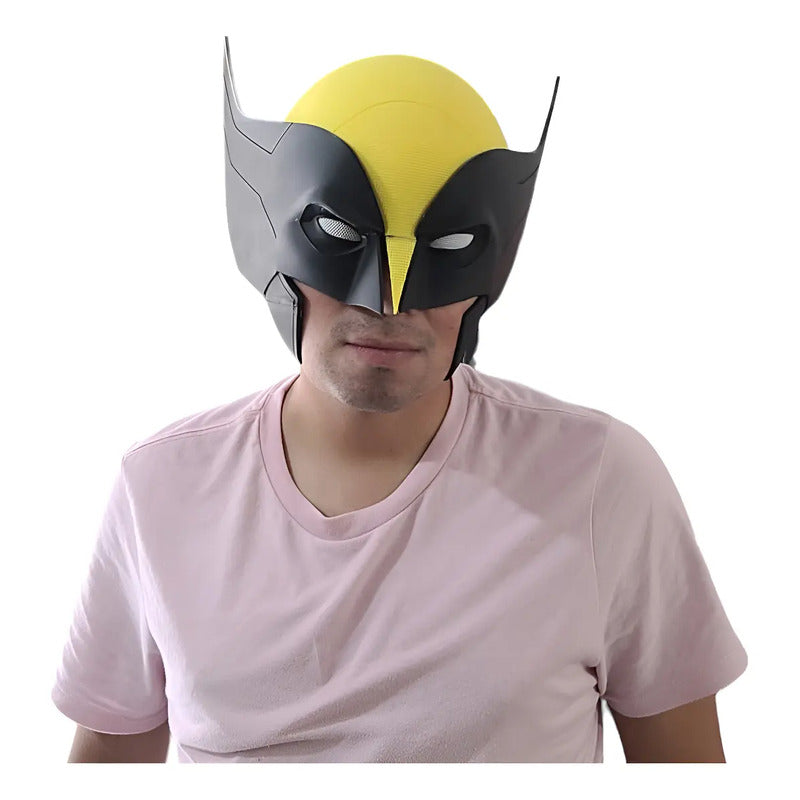 Mascara Wolverine Imantada Cosplayer  Amarillo Wolverine