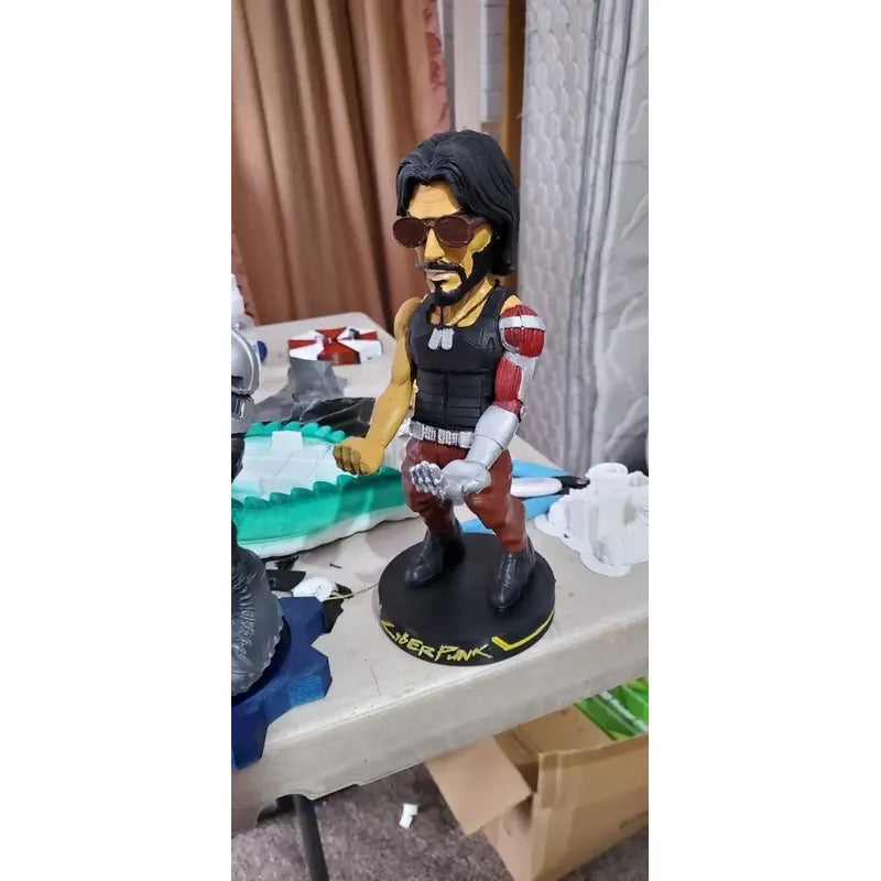 Soporte Para Control Xbox Play O Celular Ciberpunk Johnny