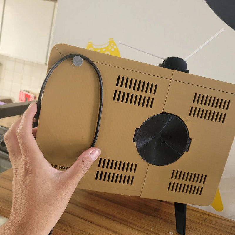 Soporte Para Nintendo Switch Tv Antigua  Caqui