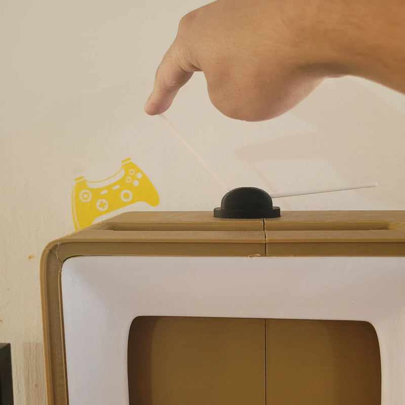 Soporte Para Nintendo Switch Tv Antigua  Caqui