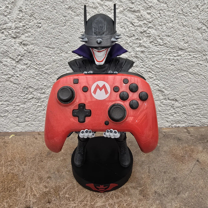 Soporte Control Play Xbox O Celular Batman Que Rie Negro