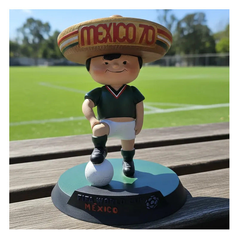 Figura Mascota Del Mundial Mexico 1970 Juanito