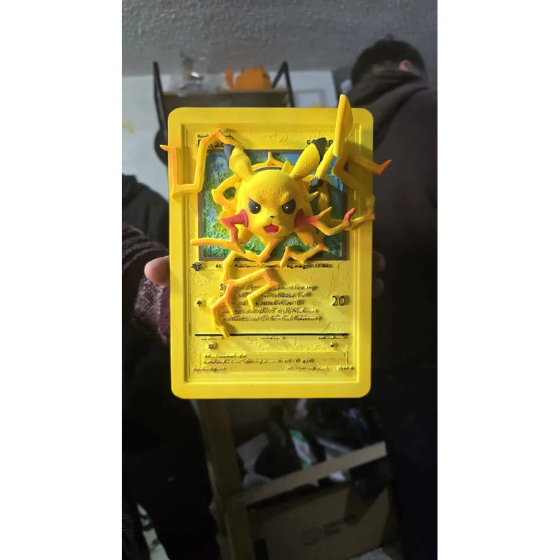 Cuadro De Pikachu Pokemon Amarillo