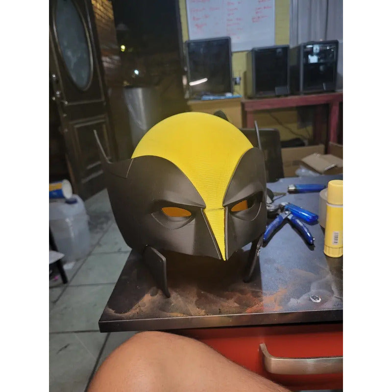 Mascara Wolverine Imantada Cosplayer  Amarillo Wolverine