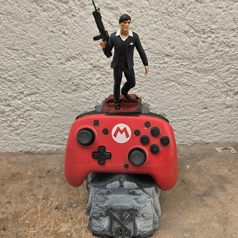 Soporte Para Control De Play O Xbox Scarface Tony Montana Negro