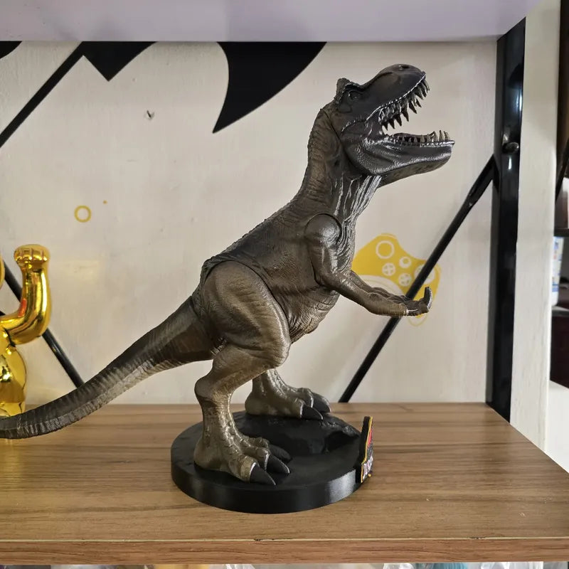 Soporte Para Control Play Xbox O Cel T Rex Jurassic Park Caqui