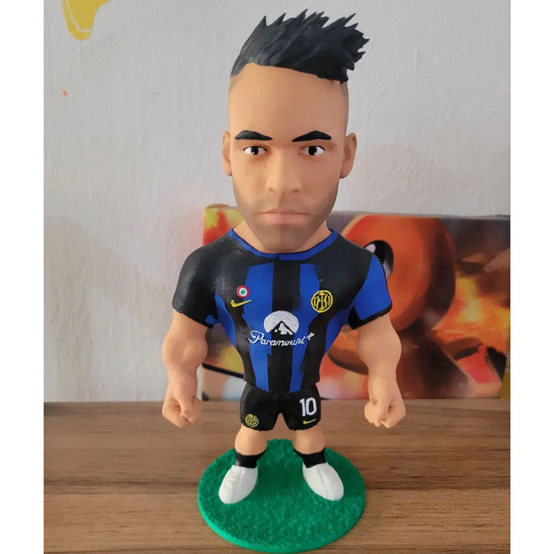 Figura De Futbolista Fuertecito Lautaro Martínez