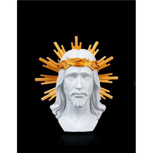 Figura Busto De Jesucristo Jesús De Nazareth Blanco