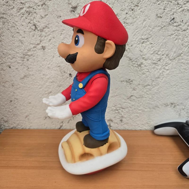 Soporte Para Control Xbox Play Nintendo O Celular Mario Bros Rojo