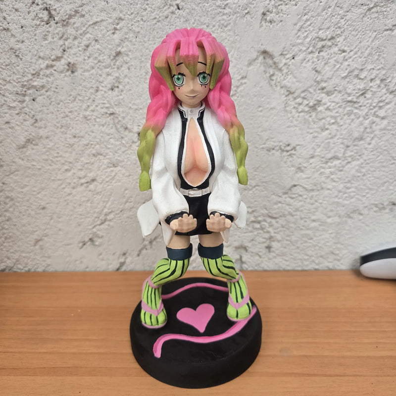 Soporte Control Play Xbox O Cel Mitsuri Kanroji Demon Slayer Rosa