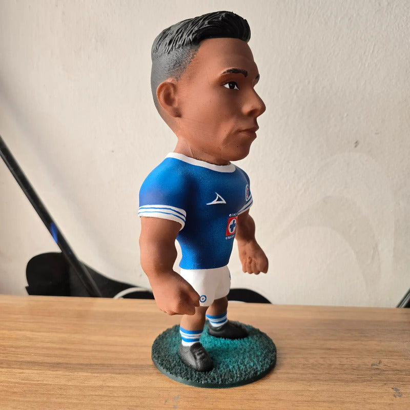 Figura De Futbolista Fuertecito Angel Sepulveda Cruz Azul