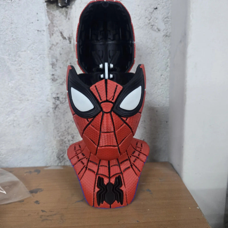 Figura De Palomera Spiderman Rojo Y Azul