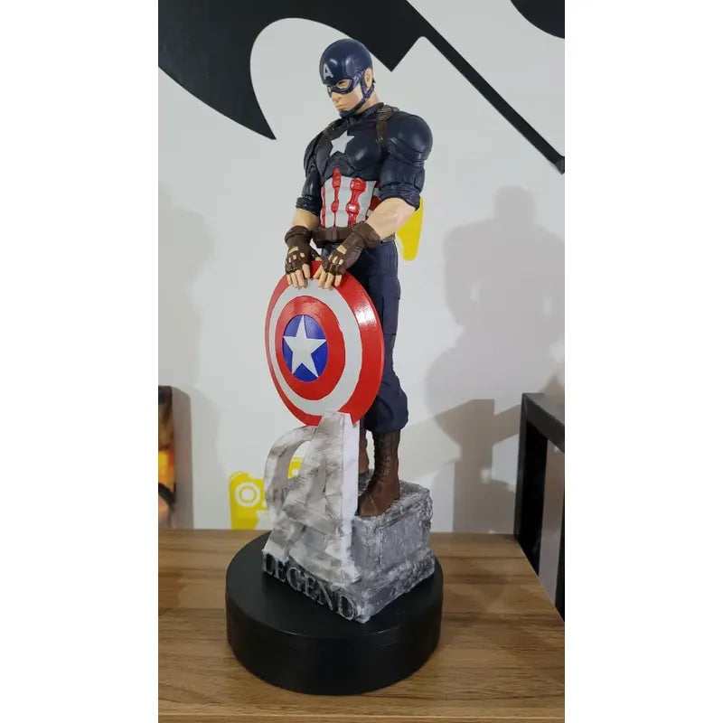 Figura De Acción Capitan America Dos Cabezas