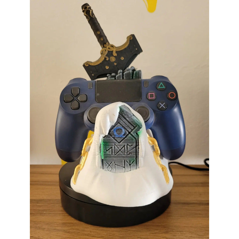 Soporte Control De Play O Xbox God Of War Martillo