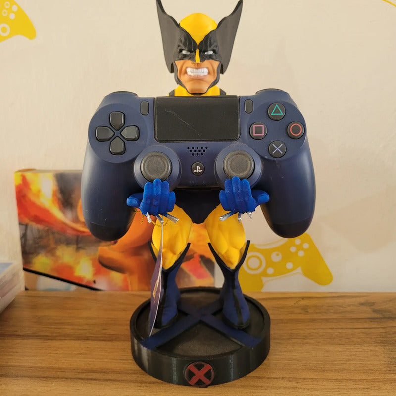 Soporte Para Control Xbox Play O Celular Wolverine Xmen