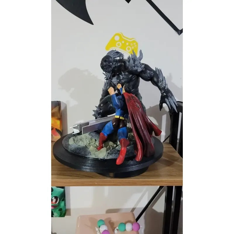 Figura De Acción  Diorama Superman Vs Doomsday