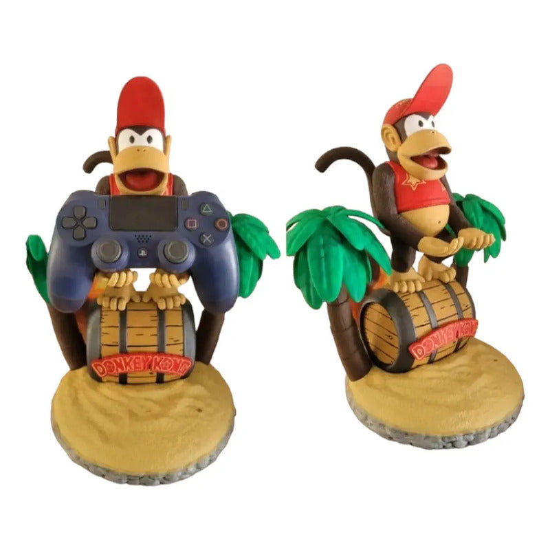 Soporte Control Play Xbox O Celular Diddy Kong Mario Bros