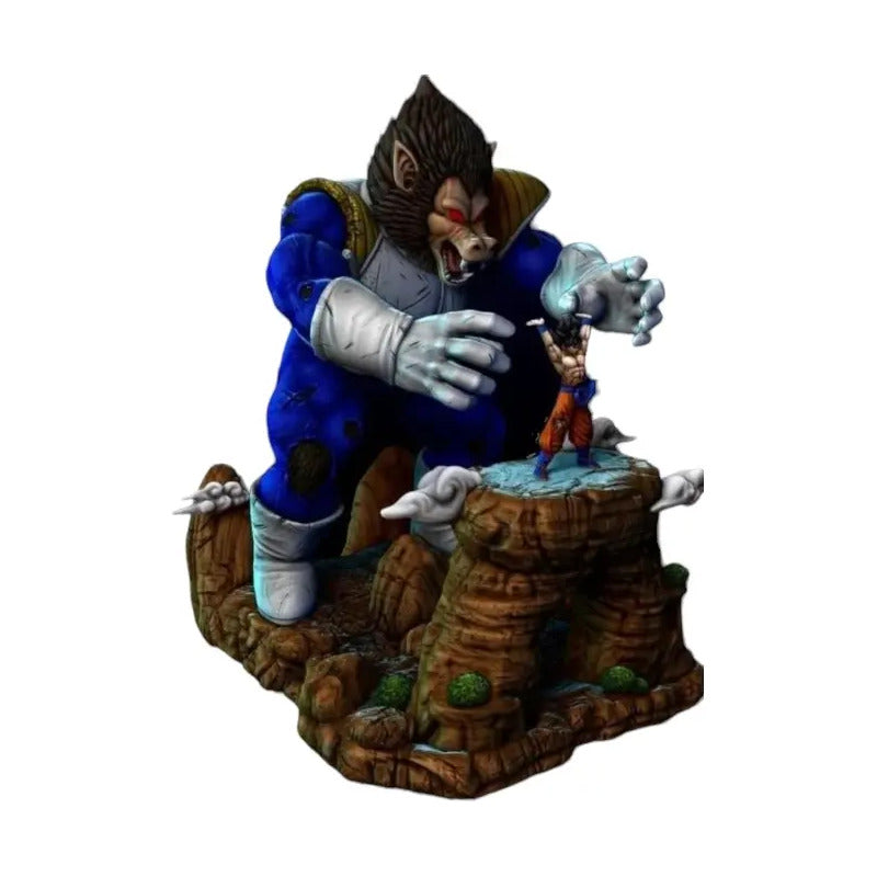 Figura Goku Vs Ozaru Vegeta Dragon Ball
