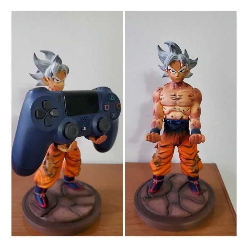 Soporte Control Play Xbox O Cel Goku 3 Cabezas Dragon Ball